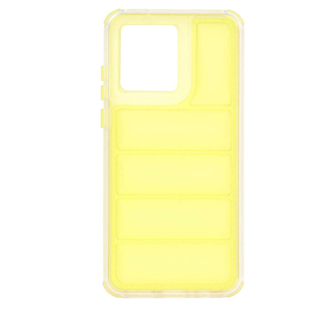 Capa para Motorola Moto G84, Techsuit, Wave Shield, Amarela