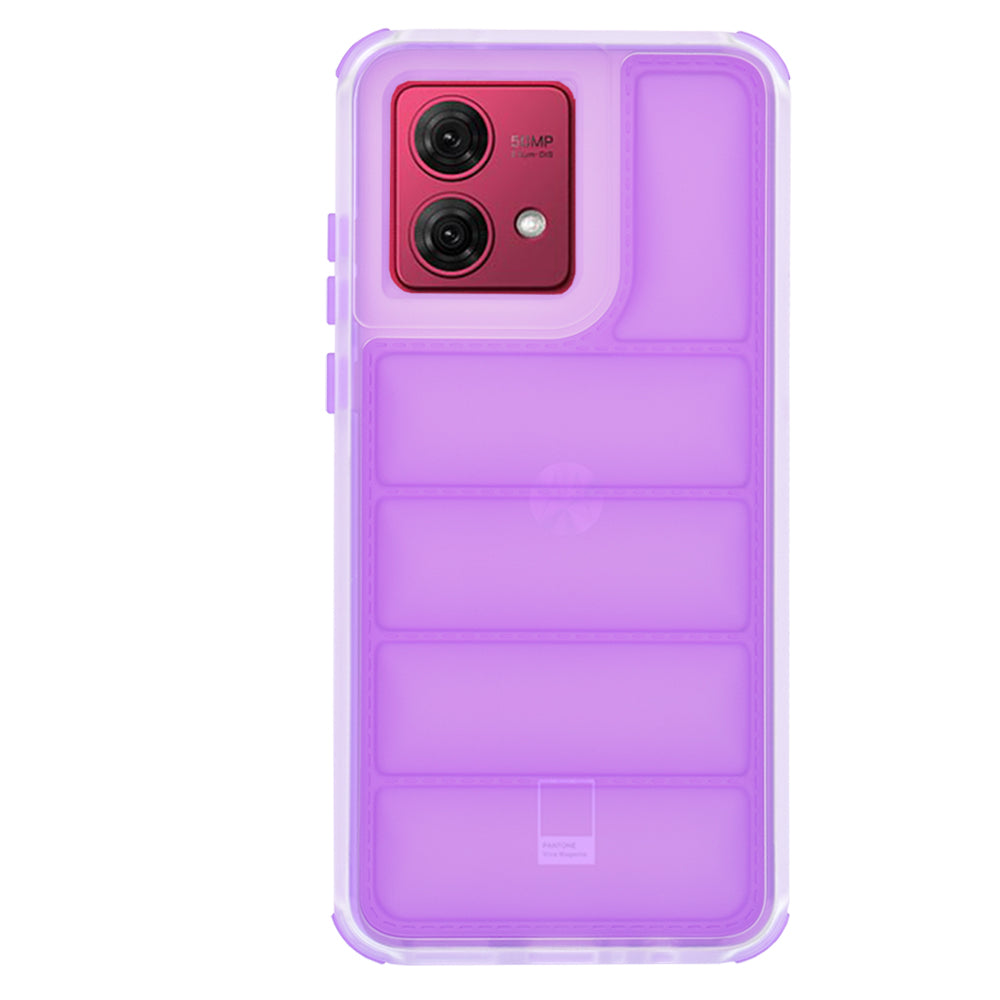 Capa para Motorola Moto G84, Techsuit, Wave Shield, Roxo