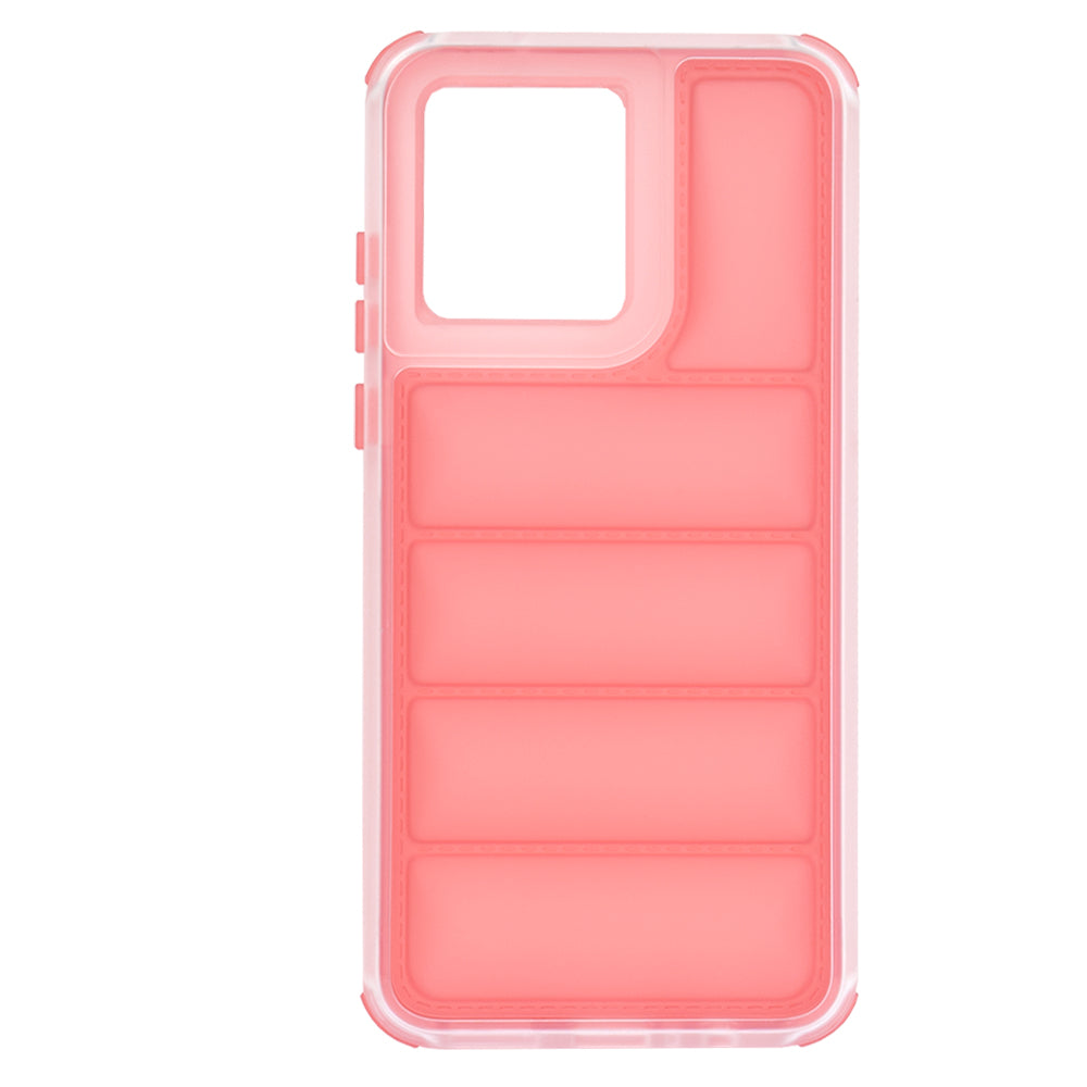 Capa para Motorola Moto G84, Techsuit, Wave Shield, Vermelha