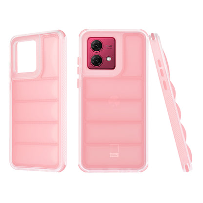 Capa para Motorola Moto G84, Techsuit, Wave Shield, Rosa