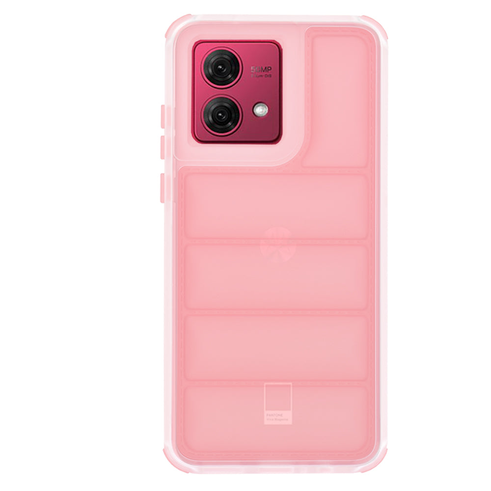 Capa para Motorola Moto G84, Techsuit, Wave Shield, Rosa
