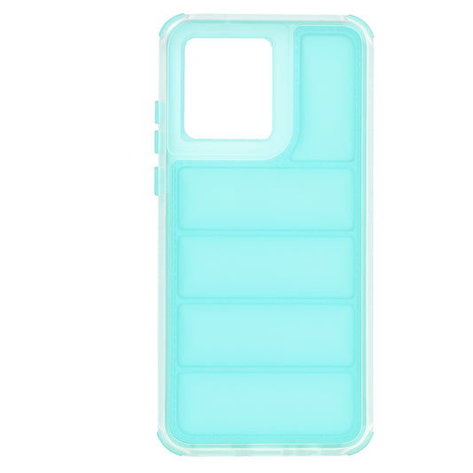 Capa para Motorola Moto G84, Techsuit, Wave Shield, Turquesa