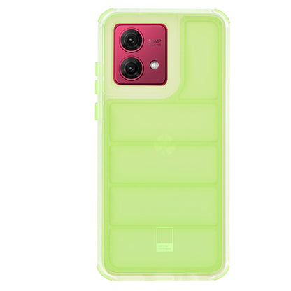 Capa para Motorola Moto G84, Techsuit, Wave Shield, Verde