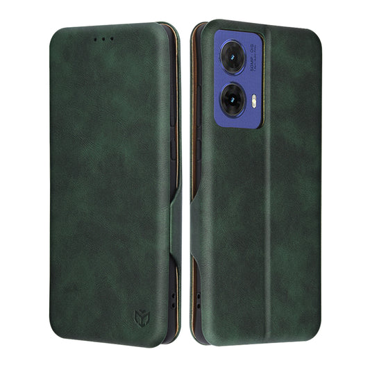 Capa para Motorola Moto G85, Techsuit, Safe Wallet Plus, Verde