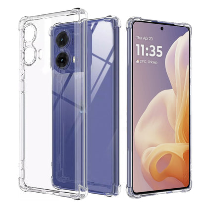 Capa para Motorola Moto G85, Techsuit, Shockproof Clear, Transparente