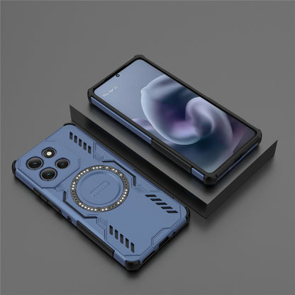 Capa MagSafe para Motorola Moto G86 Power, Techsuit, ArmorMag, Azul