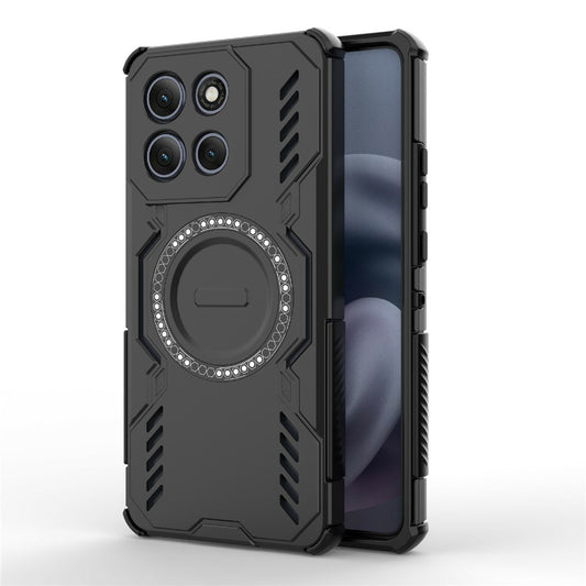 Capa MagSafe para Motorola Moto G86 Power, Techsuit, ArmorMag, Preta