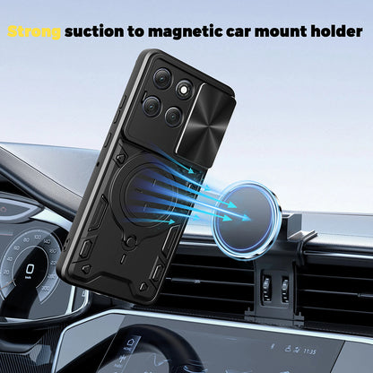 Capa para Motorola Moto G86, Techsuit, CamGuard Pro, Azul