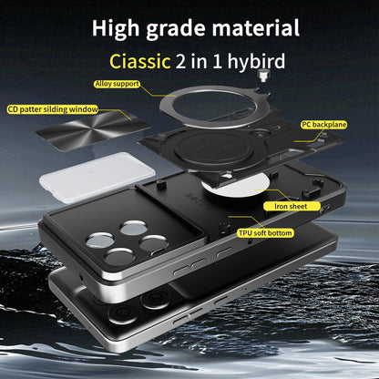 Capa para Motorola Moto G86, Techsuit, CamGuard Pro, Azul