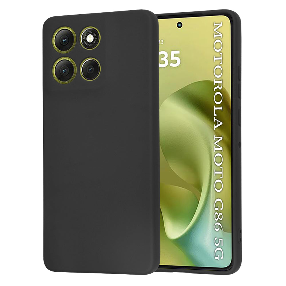 Capa para Motorola Moto G86, Techsuit, SoftFlex, Preta