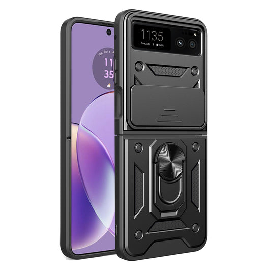 Capa para Motorola Razr 40, Techsuit, CamShield, Preta