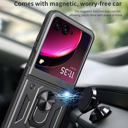 Capa para Motorola Razr 50 Ultra, Techsuit, CamShield, Azul