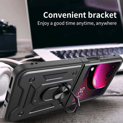 Capa para Motorola Razr 50 Ultra, Techsuit, CamShield, Preta