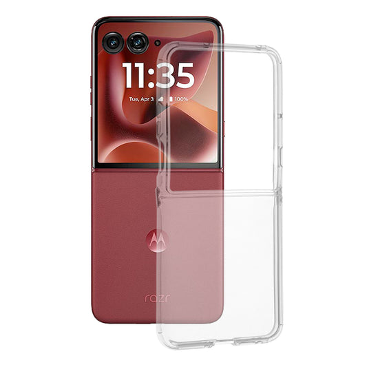 Capa para Motorola Razr 60 Ultra, Techsuit, Transparente, Transparência
