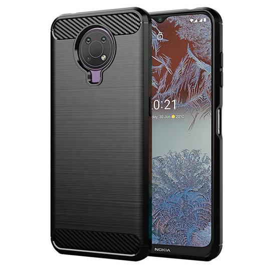 Capa para Nokia G10 / G20, Techsuit, Carbono, Preta