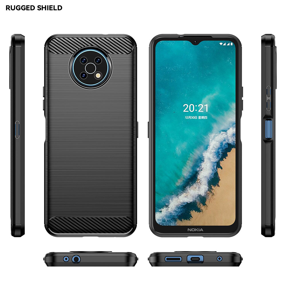 Capa para Nokia G50, Techsuit, Carbono, Preta