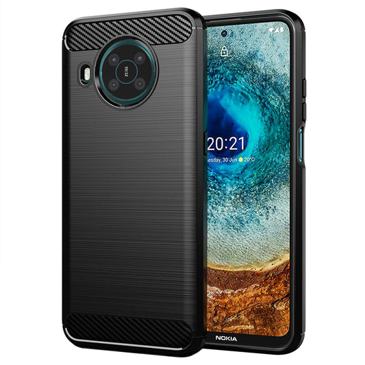 Capa para Nokia X10 / X20, Techsuit, Carbono, Preta