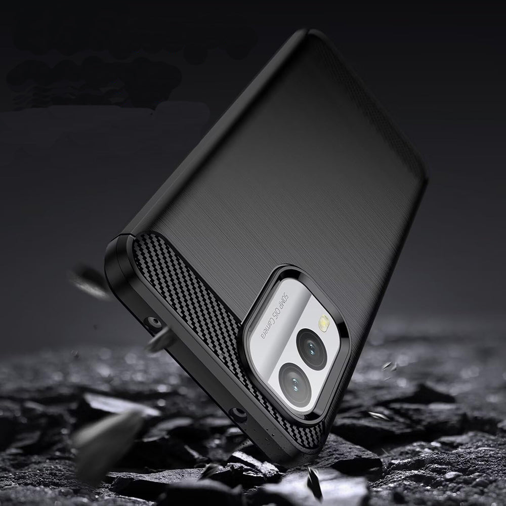 Capa para Nokia X30, Techsuit, Carbono, Preta