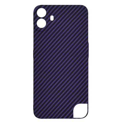 Capa para Nothing CMF Phone 1, Techsuit, Carbonite FiberShell, Roxo