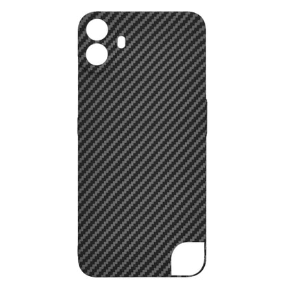 Capa para Nothing CMF Phone 1, Techsuit, Carbonite FiberShell, Preta