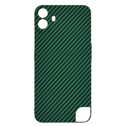 Capa para Nothing CMF Phone 1, Techsuit, Carbonite FiberShell, Verde