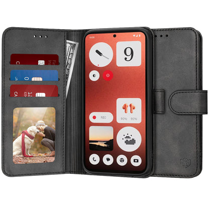 Capa para Nothing CMF Phone 1, Techsuit, Diary Book, Preta