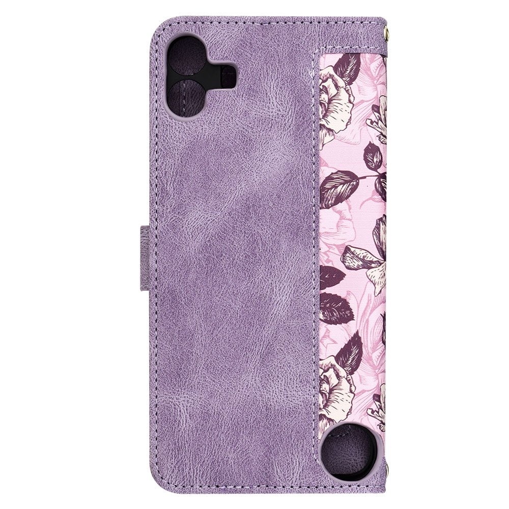 Capa para Nothing CMF Phone 1, Techsuit, FlipCraft, Roxo