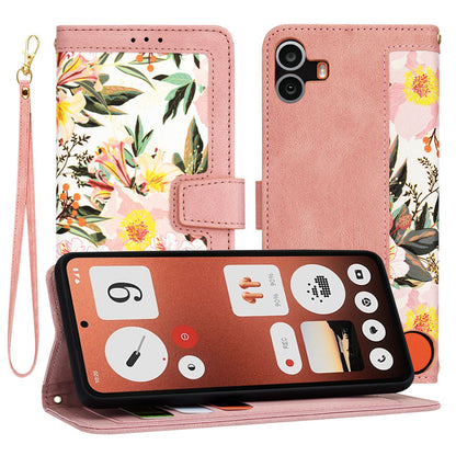 Capa para Nothing CMF Phone 1, Techsuit, FlipCraft, Rosa