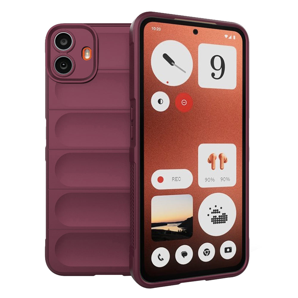 Capa para Nothing CMF Phone 1, Techsuit, Magic Shield, Vinho