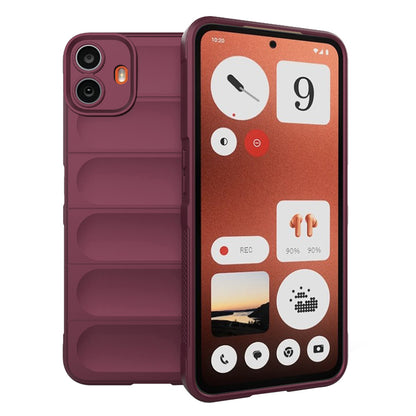 Capa para Nothing CMF Phone 1, Techsuit, Magic Shield, Vinho