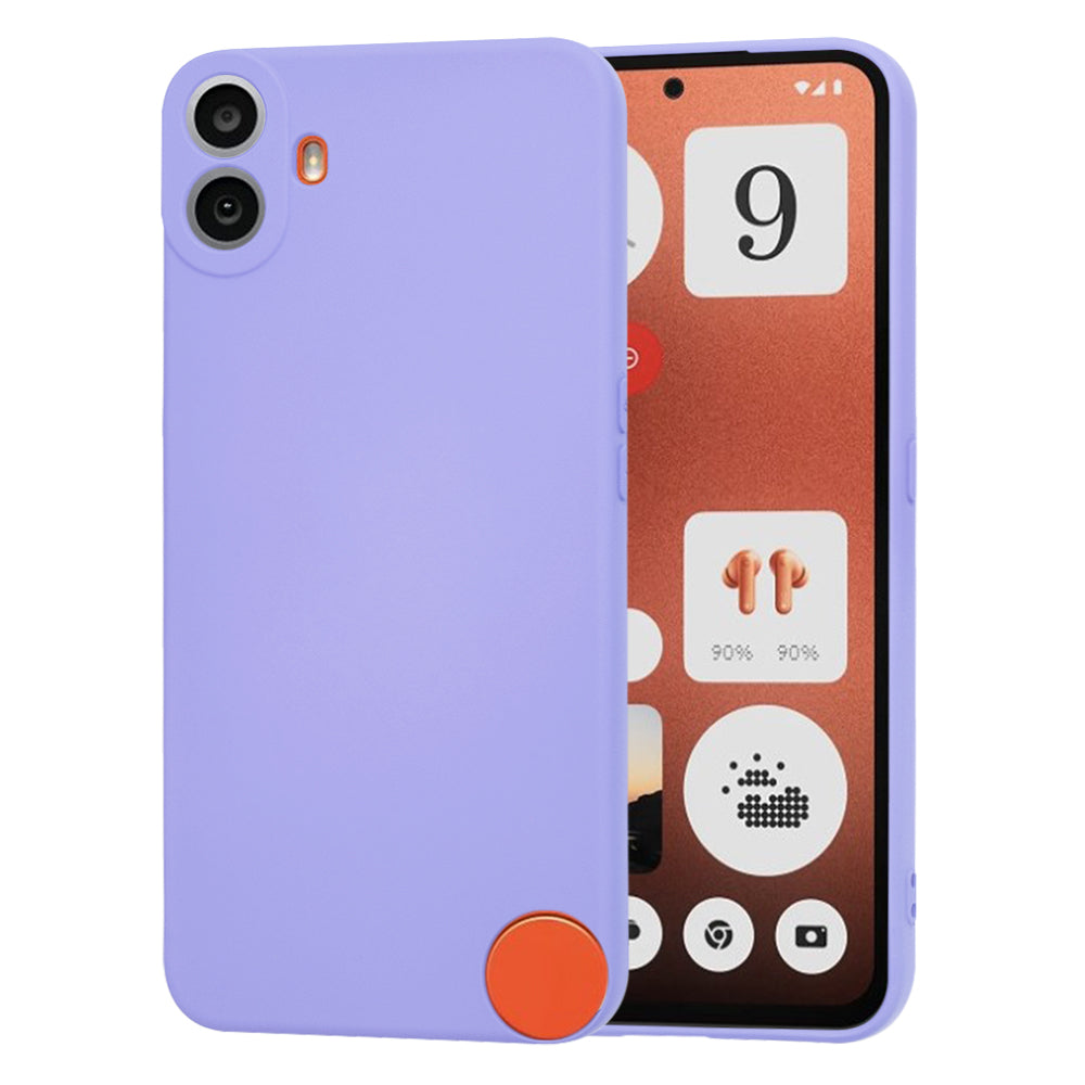 Capa para Nothing CMF Phone 1, Techsuit, SoftFlex, Roxo Claro