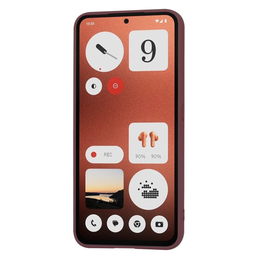 Capa para Nothing CMF Phone 1, Techsuit, SoftFlex, Vinho
