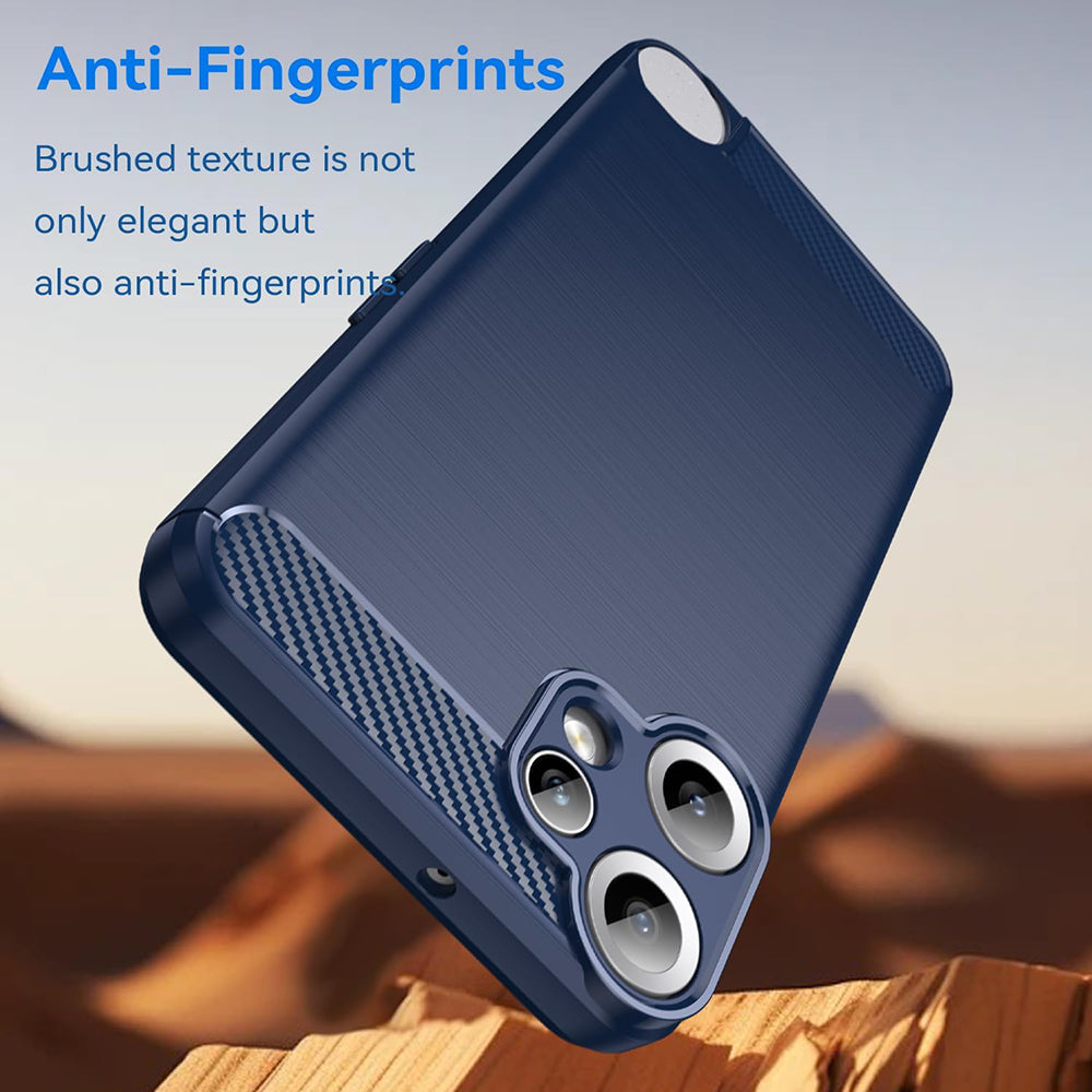 Capa para Nothing CMF Phone 2 Pro, Techsuit, Carbono, Azul