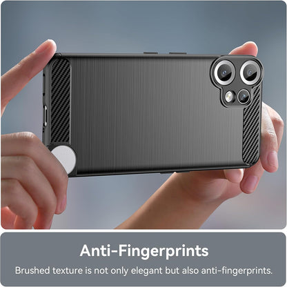 Capa para Nothing CMF Phone 2 Pro, Techsuit, Carbono, Preta