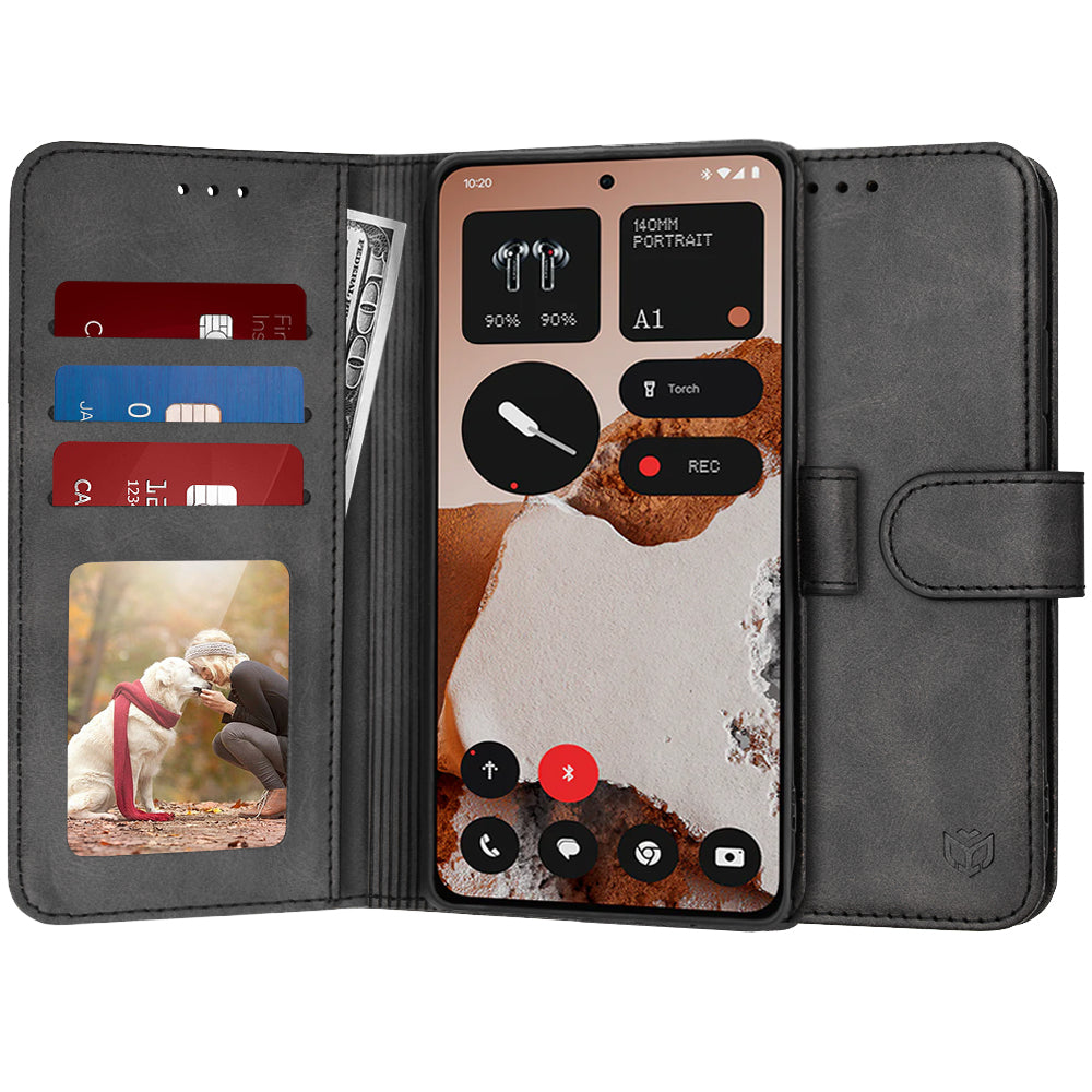 Capa para Nothing CMF Phone 2 Pro, Techsuit, Diary Book, Preta