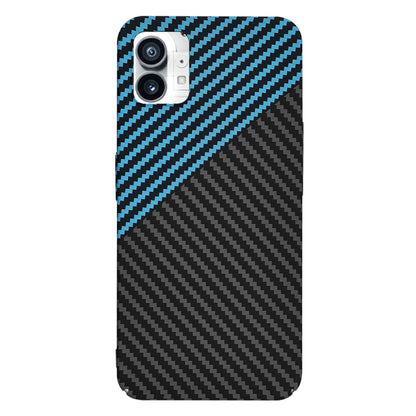Capa para Nothing Phone (1), Techsuit, Carbonite FiberShell, Preto Bleu
