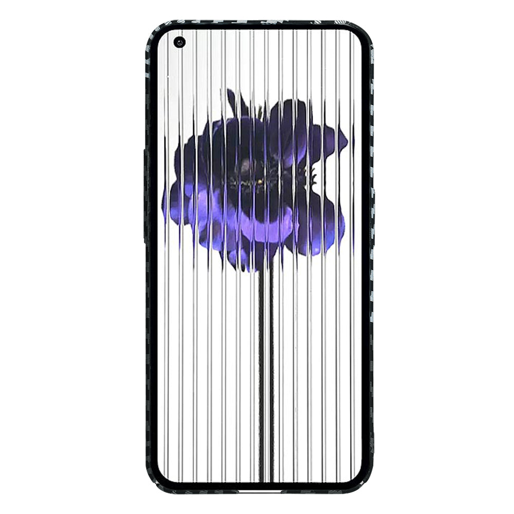 Capa para Nothing Phone (1), Techsuit, Carbonite FiberShell, Preto Cinzento