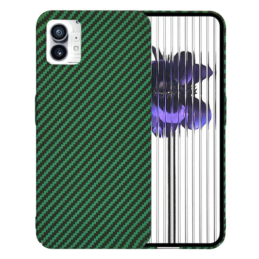 Capa para Nothing Phone (1), Techsuit, Carbonite FiberShell, Verde
