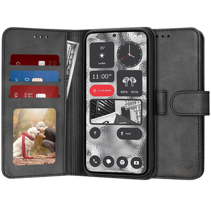 Capa para Nothing Phone (2), Techsuit, Diary Book, Preta