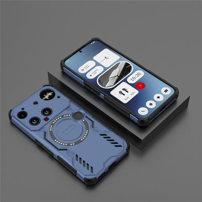 Capa MagSafe para Nothing Phone (3), Techsuit, ArmorMag, Azul