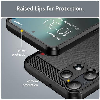 Capa para Nothing Phone (3a) Lite, Techsuit, Carbono, Preta
