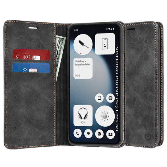 Capa para Nothing Phone (3a) Lite, Techsuit, Confy, Preta