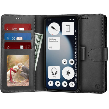 Capa para Nothing Phone (3a) Lite, Techsuit, Diary Book, Preta