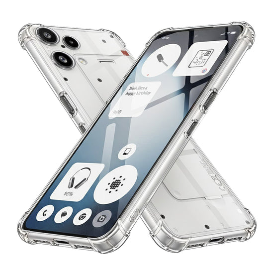 Capa para Nothing Phone (3a) Lite, Techsuit, Shockproof Clear, Transparente