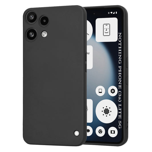 Capa para Nothing Phone (3a) Lite, Techsuit, SoftFlex, Preta