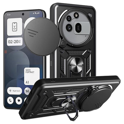 Capa para Nothing Phone (3a) Pro, Techsuit, CamShield, Preta
