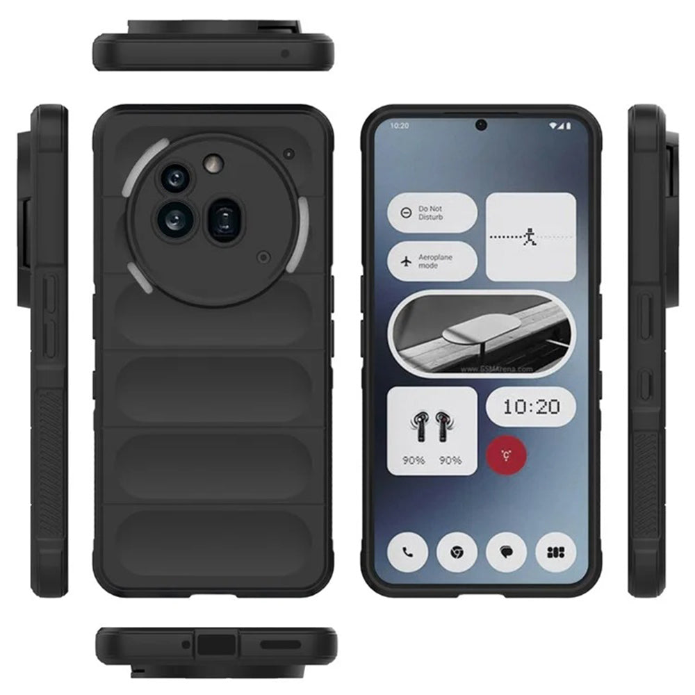 Capa para Nothing Phone (3a) Pro, Techsuit, Magic Shield, Preta