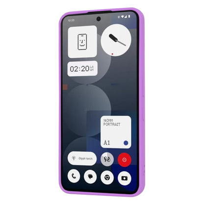 Capa para Nothing Phone (3a) Pro, Techsuit, SoftFlex, Roxa