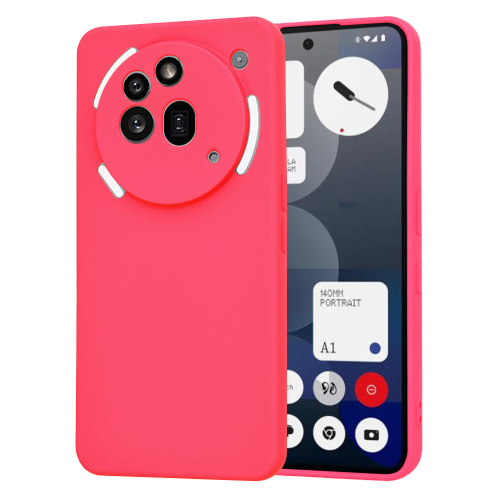 Capa para Nothing Phone (3a) Pro, Techsuit, SoftFlex, Rosa Escuro