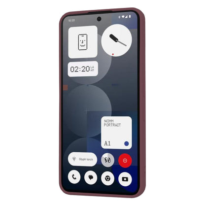 Capa para Nothing Phone (3a) Pro, Techsuit, SoftFlex, Vinho